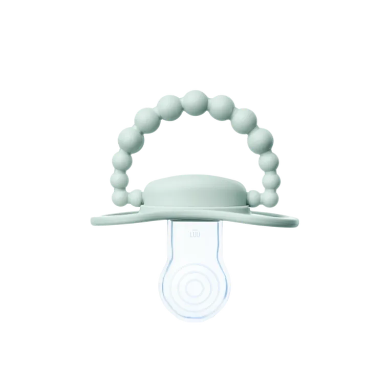 LUU Kids, smoczek pozycjonujący, Frozen Sage, 3-6m