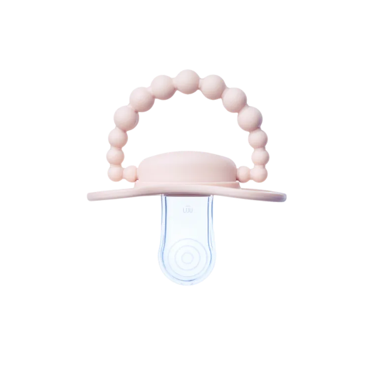 LUU Kids, smoczek pozycjonujący, Velvet Blush, 0-3m