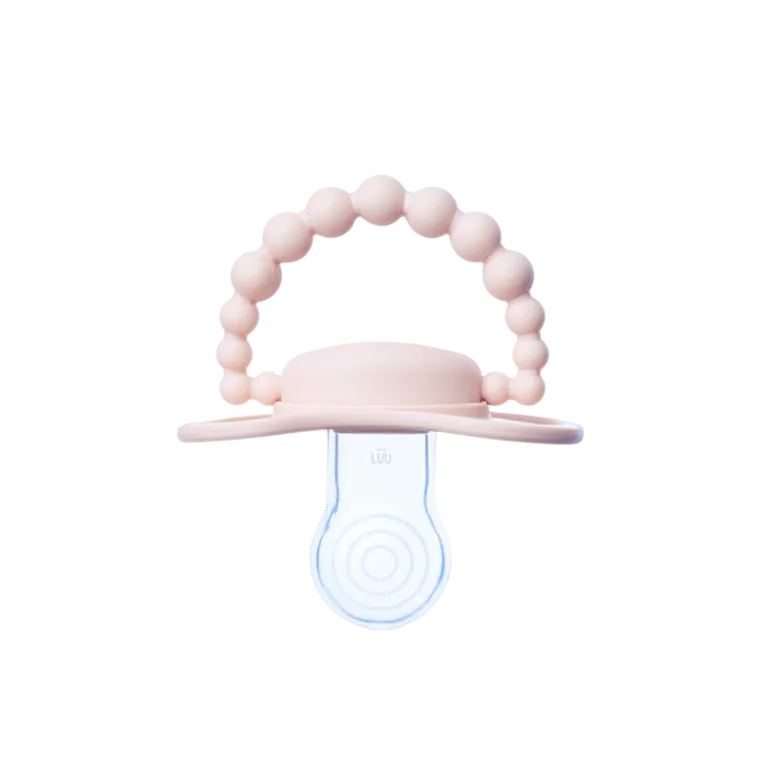 LUU Kids, smoczek pozycjonujący, Velvet Blush, 3-6m