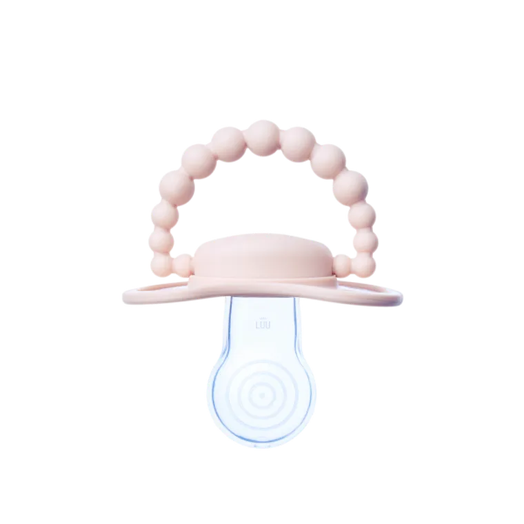 LUU Kids, smoczek pozycjonujący, Velvet Blush, 6m+