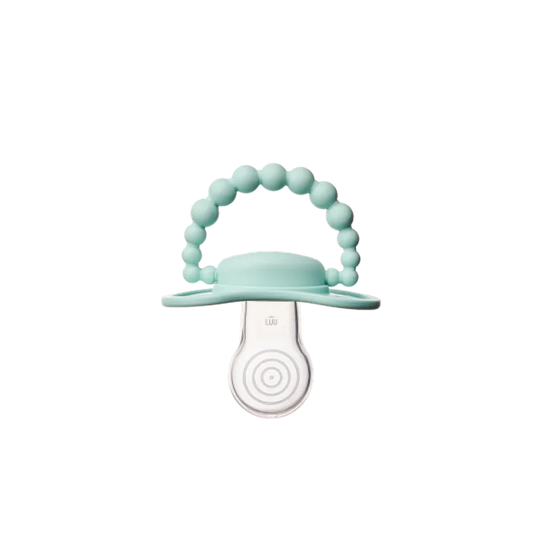 LUU Kids, smoczek pozycjonujący, Vivid Mint, 6m+