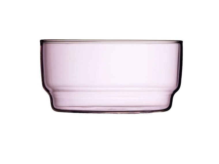 Lyngby Glas, Torino, miski, różowe, 12 cm, 2 szt.