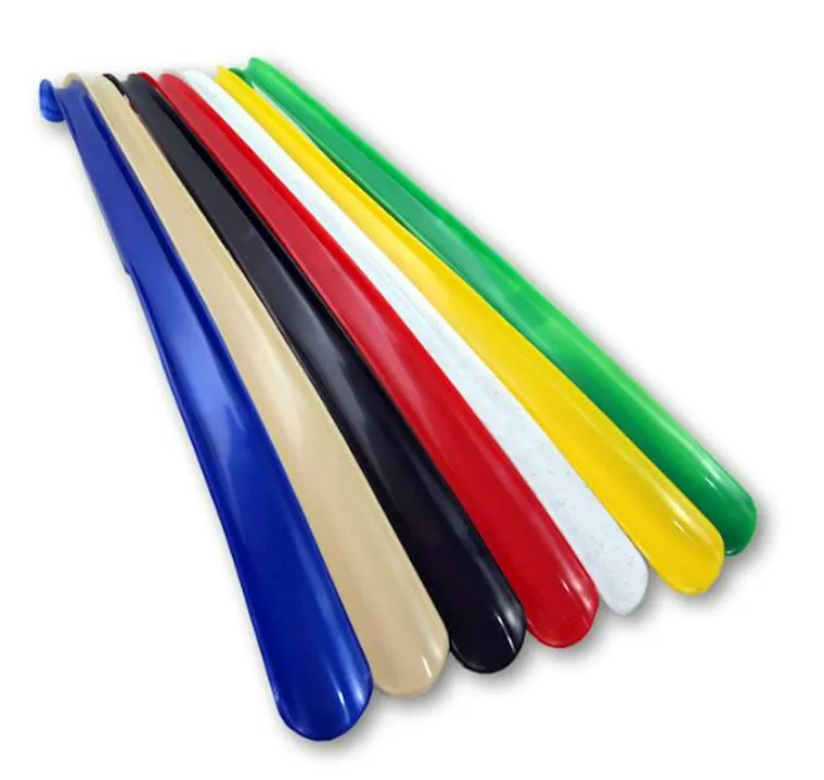 Łyżka do butów, limonkowa, 60 cm