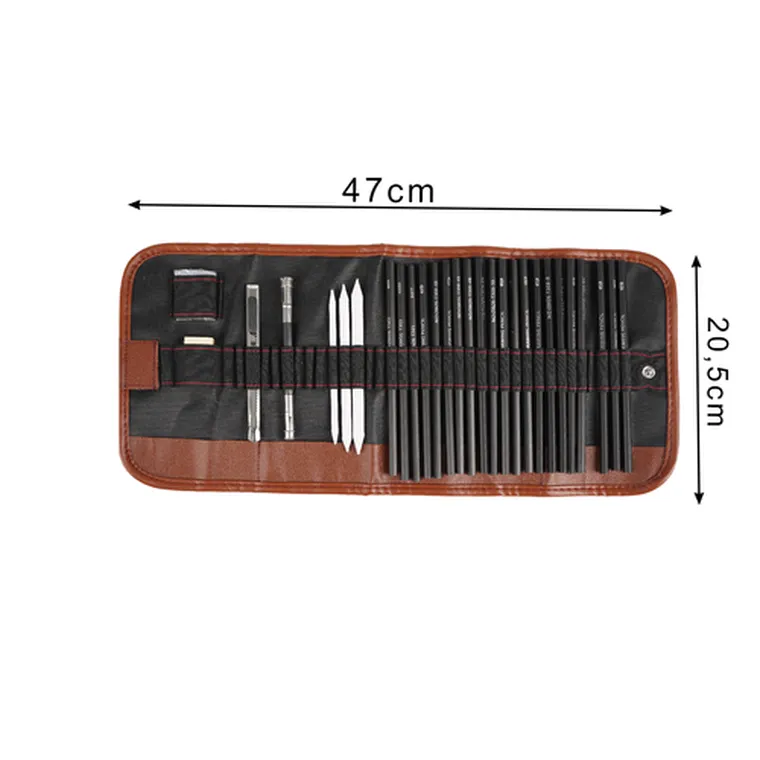 Maaleo, zestaw do szkicowania w etui, 29 elementów