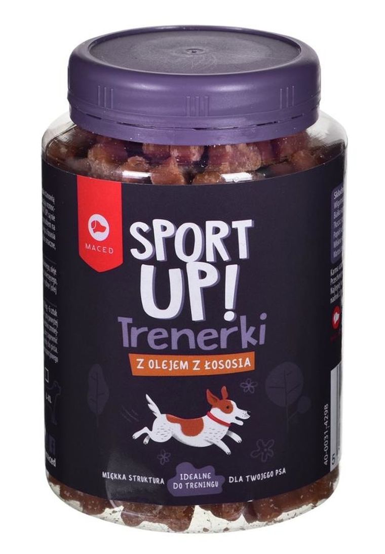 Maced, Sport Up, trenerki z olejem z łososia, 300 g