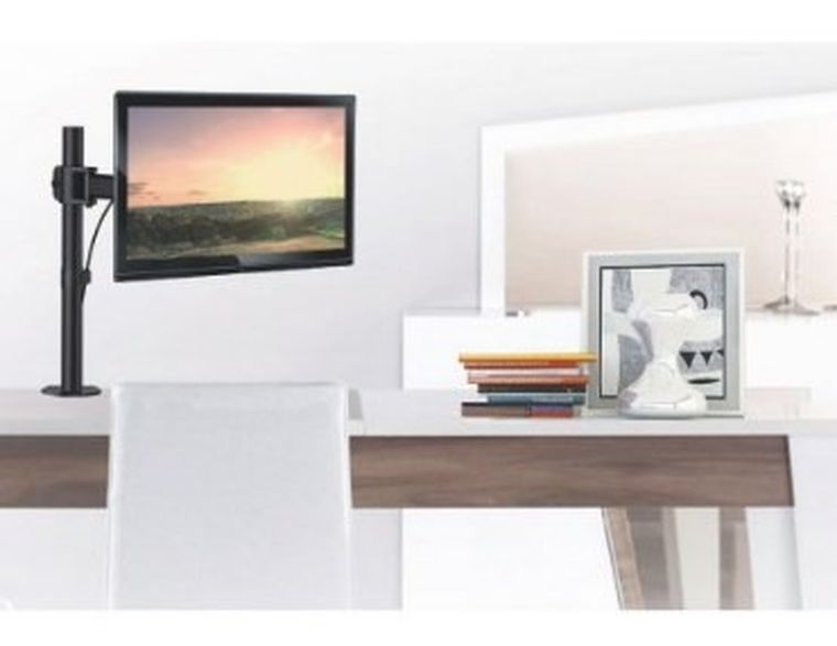 Maclean, uchwyt biurkowy do monitora, MC-690, biurkowy, Obrotowy, uchylny, 13" - 27", max. 8 kg