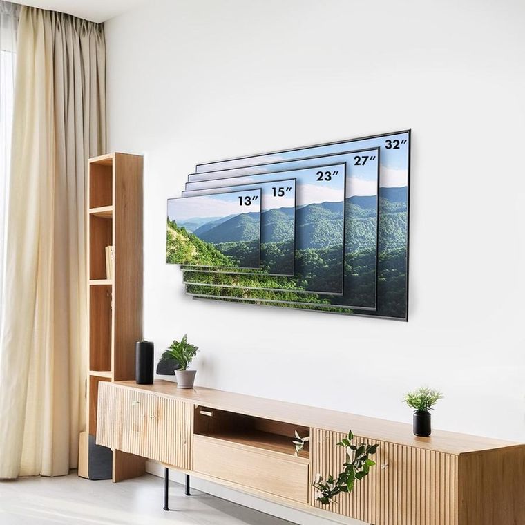 Maclean, uchwyt do telewizora, monitora, MAX. VESA 100X100, 13-32", 30kg, czarny, MC-416