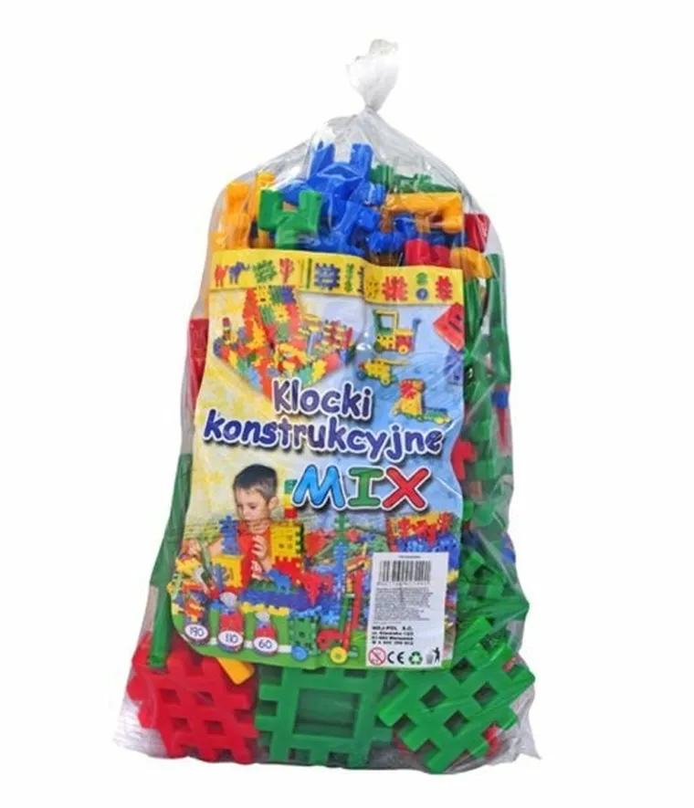 Macyszyn Toys, klocki konstrukcyjne, wafle, 110 elementów