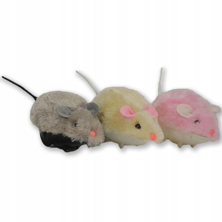 Macyszyn Toys, mysz nakręcana, 12 szt.