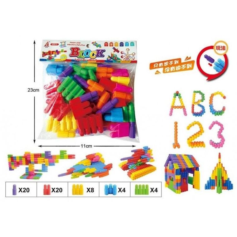 Macyszyn Toys, patyczki do układania, klocki konstrukcyjne