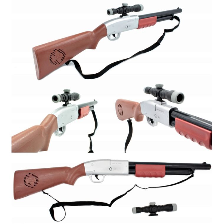 Macyszyn Toys, strzelba, zabawka interaktywna