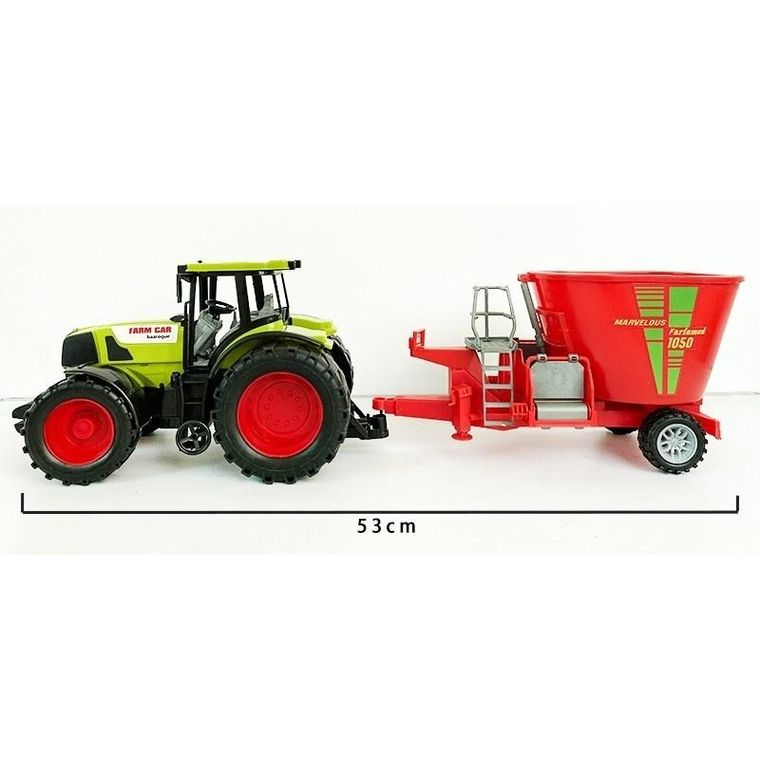 Macyszyn, traktor z mieszalnikiem, pojazd rolniczy