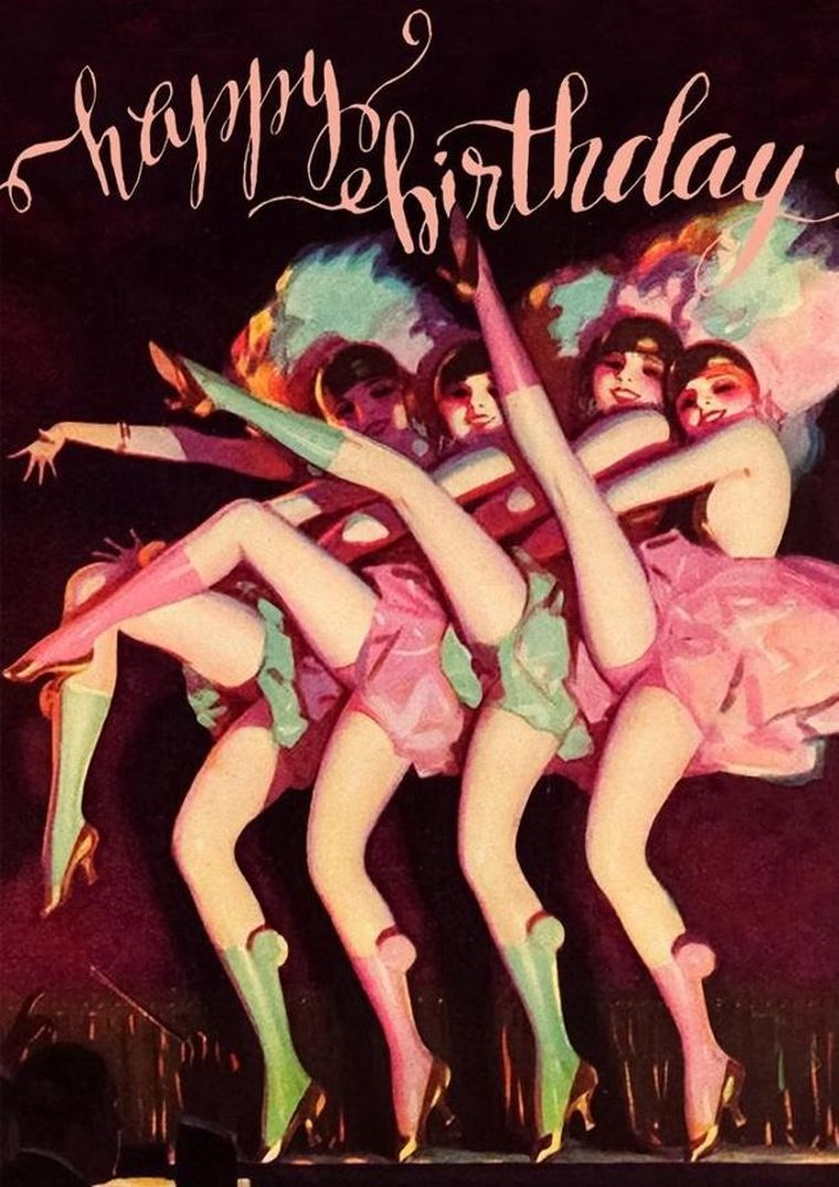 Madame Treacle, karnet urodzinowy z kopertą B6, Burleska