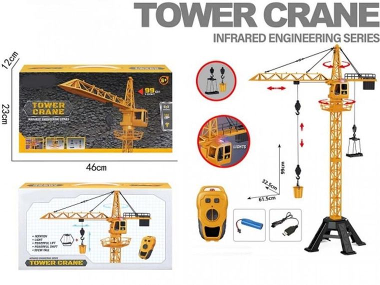 Madej, Dźwig, pojazd budowlany zdalnie sterowany