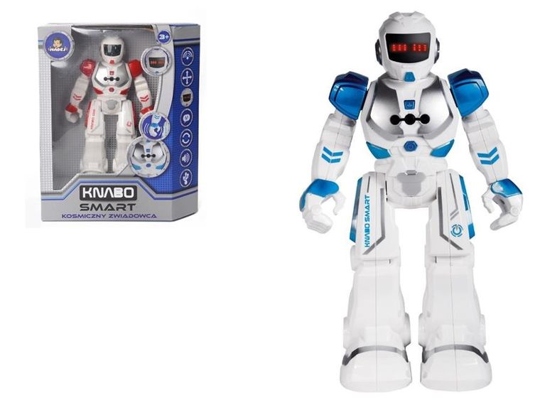 Madej, Robot Knabo, kosmiczny zwiadowca, zabawka interaktywna, 22 cm