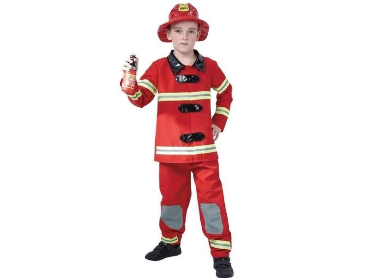 Madej, strój, Strażak, rozmiar L