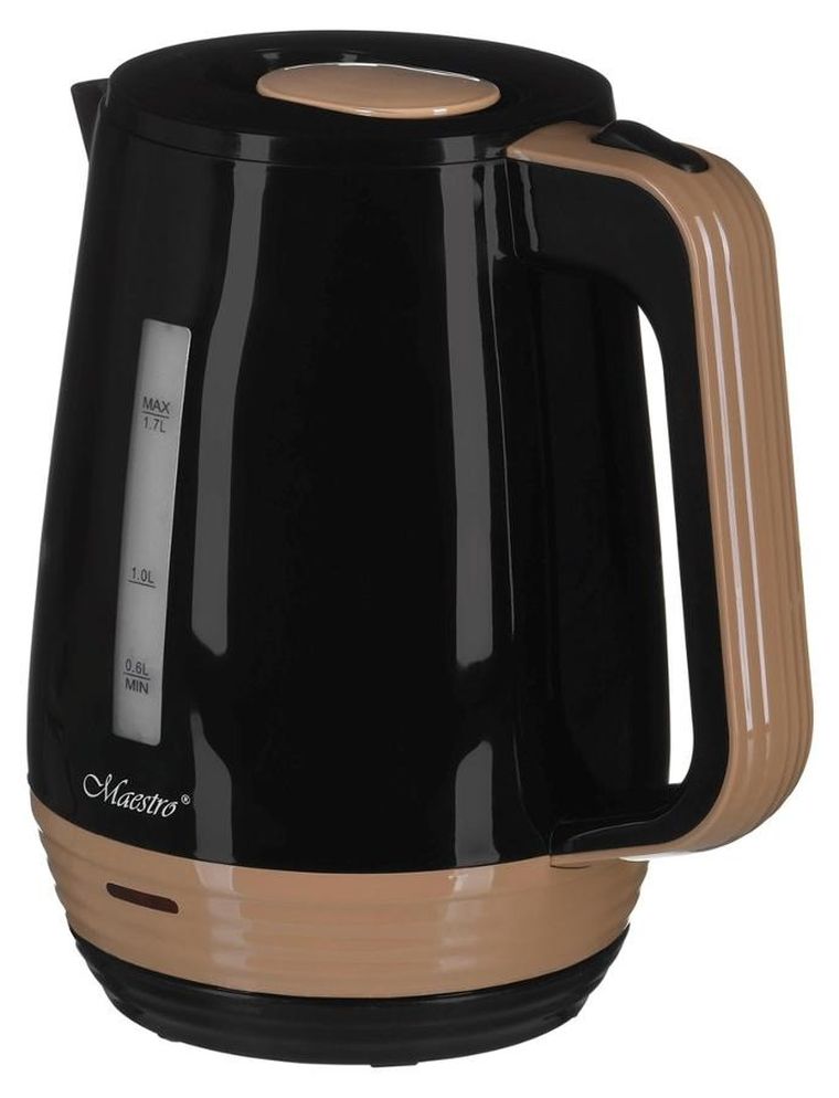 Maestro, czajnik elektryczny, czarny, 1.7l, 2200W