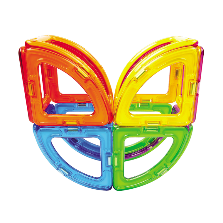 Magformers, Basic, Curve, klocki magnetyczne, 20 elementów