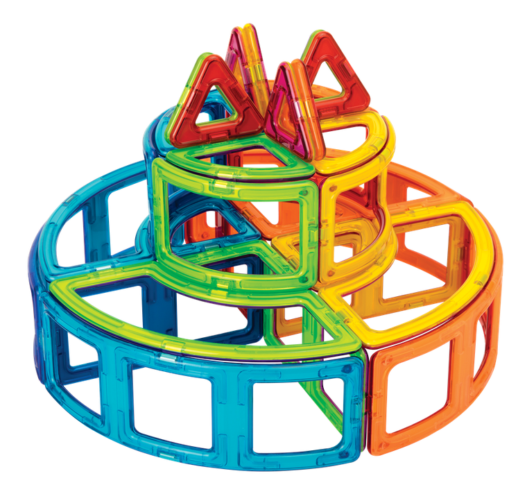 Magformers, Basic, magnetyczne klocki, 90 elementów