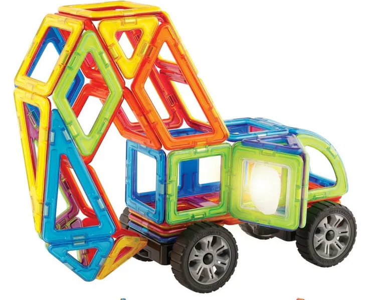 Magformers, Hi-Tech, Dynamic Flash, klocki magnetyczne, 54 elementy