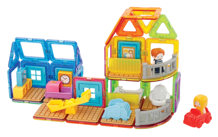 Magformers, Maggy's House, klocki magnetyczne, 33 elementy