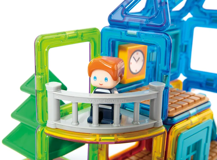 Magformers, Max's Plauground, klocki magnetyczne, 33 elementy