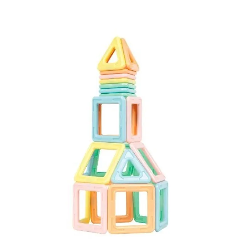 Magformers, My First pastel, klocki magnetyczne, 30 elementów