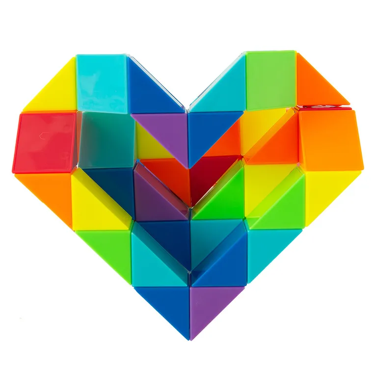 Magiczny wąż, układanka logiczna, 60 elementów