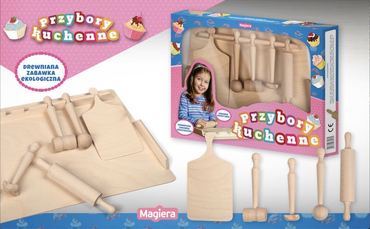 Magiera Rafał, przybory kuchenne, drewniane