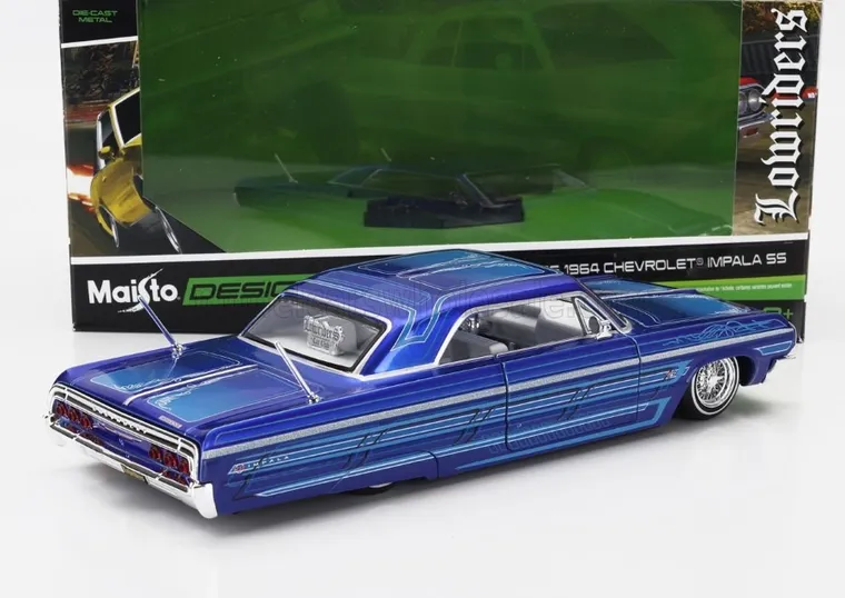 Maisto, Chevrolet Impala SS, pojazd, niebieski, 1:26