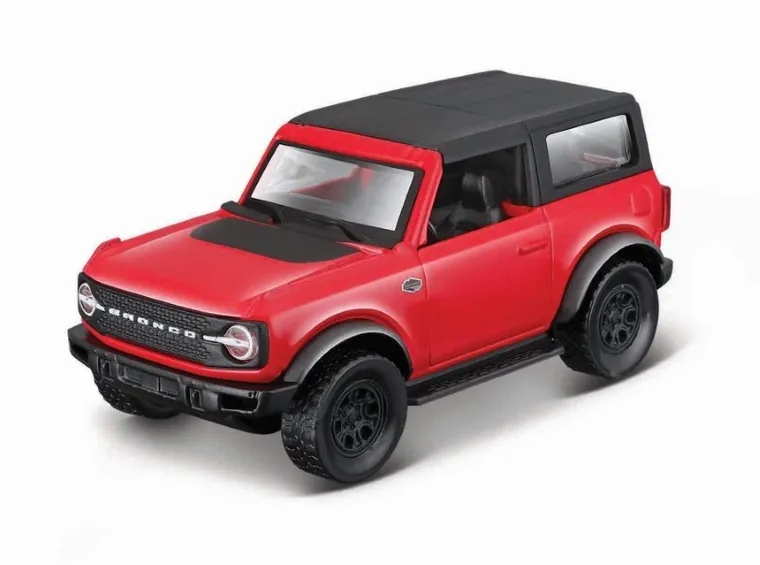 Maisto, Ford Bronco Wildtrak 2021, czerwony