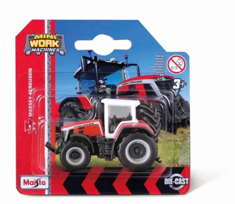 Maisto, Massey Ferguson 8S.265, traktor, pojazd, model, 7,5 cm