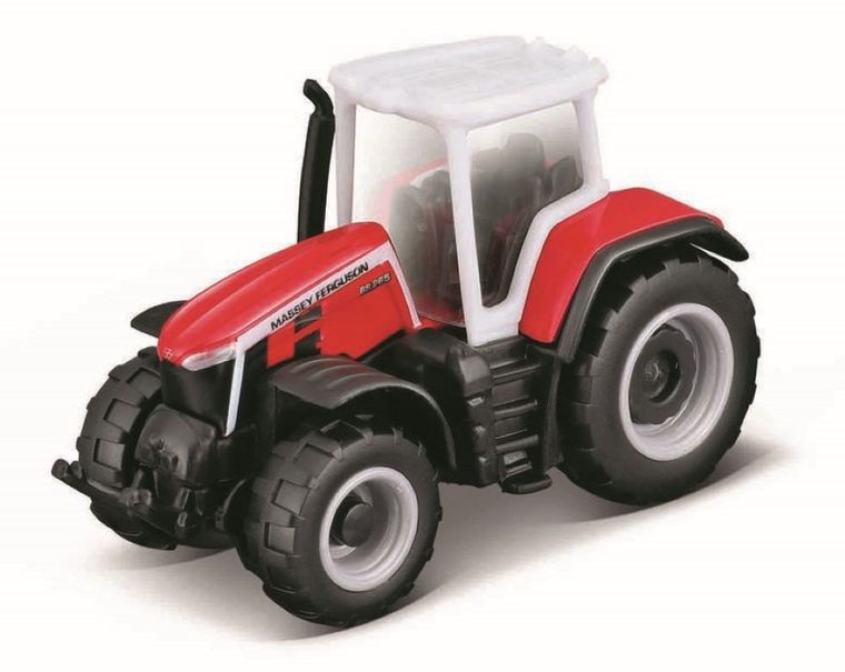 Maisto, Massey, traktor, 3 pojazdy, zestaw