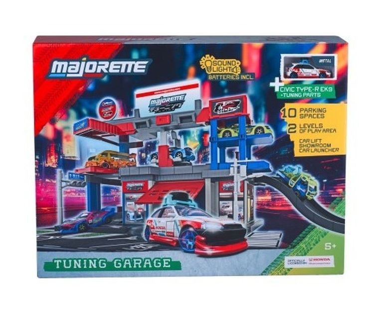 Majorette, Tuning Garage, garaż serwisujący z pojazdem