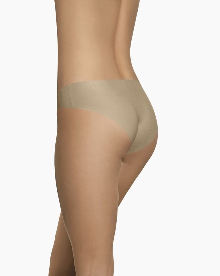 Majtki damskie, beżowe, Bas Bleu