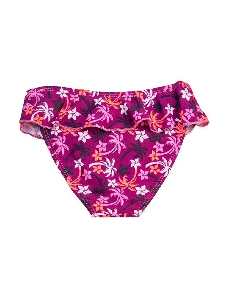 Majtki kąpielowe dziewczęce, ciemnofioletowe, Mariss