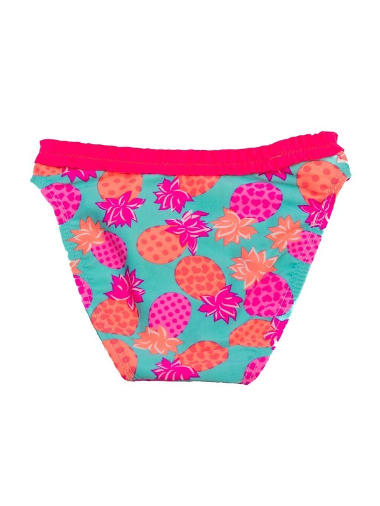 Majtki kąpielowe dziewczęce, turkusowe, Mariss