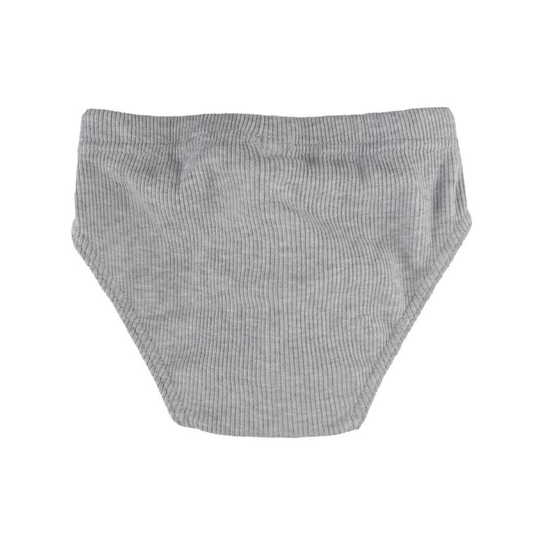 Majtki slipki chłopięce, szare, Saltex