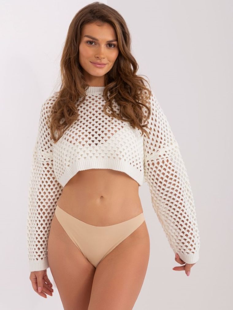 Majtki stringi damskie, beżowe, Berrak