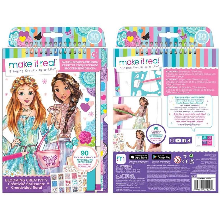Make it Real, szkicownik, zestaw kreatywny