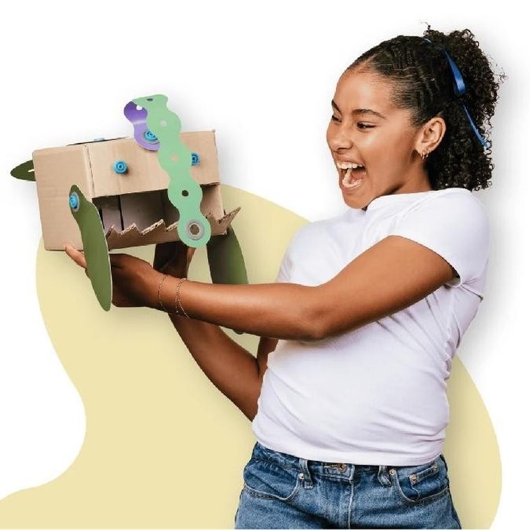 Makedo, Deco-Props, zestaw kreatywnych kształtów dekoracyjnych, Blobbies, 25 elementów