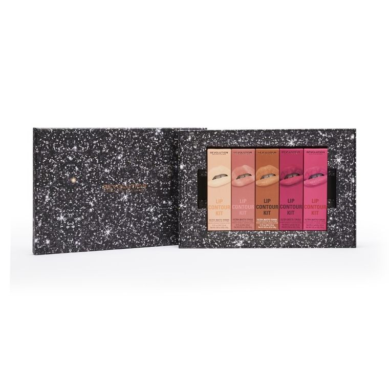 MakeUp Revolution, zestaw, The Everything Lip Contour Vault