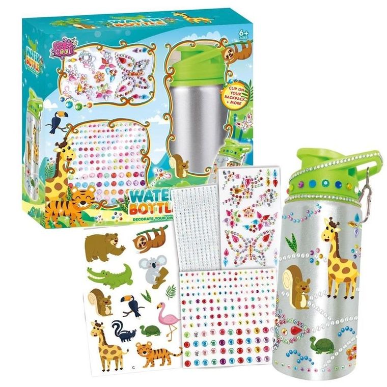 Maksik, butelka do samodzielnego ozdobienia, zwierzęta