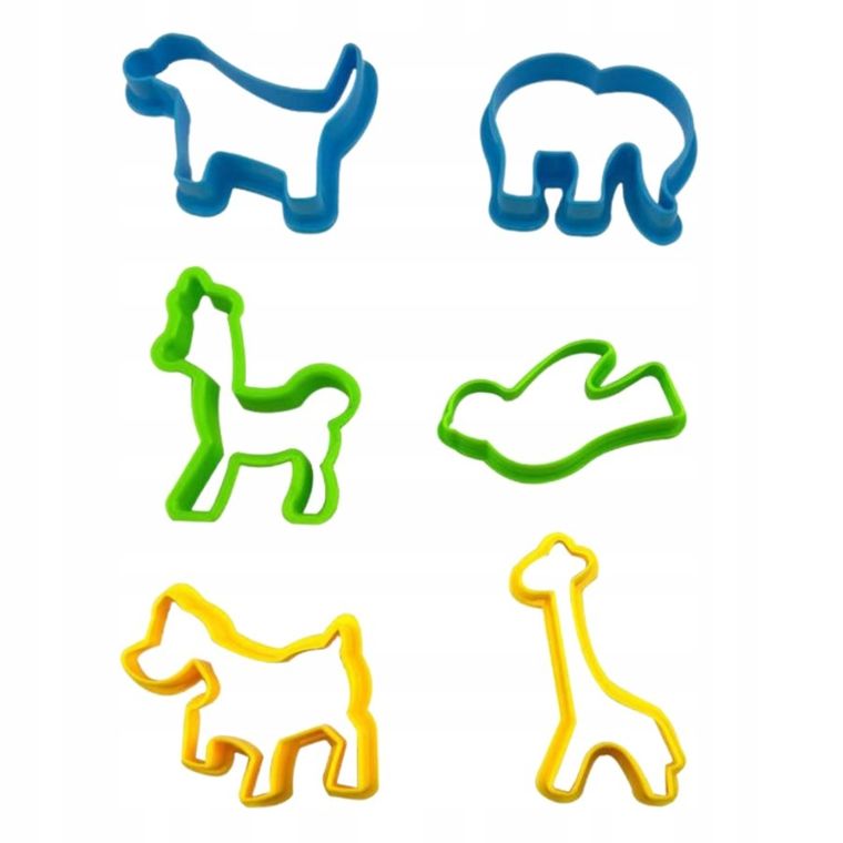 Maksik, ciastolina z foremkami