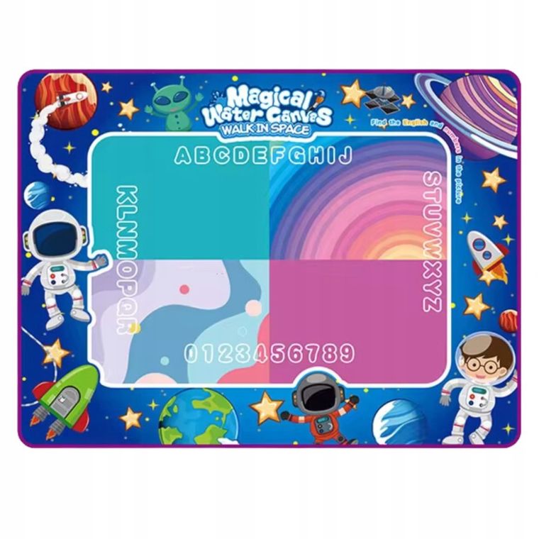 Maksik, mata do malowania wodą, wielofunkcyjna, kosmos