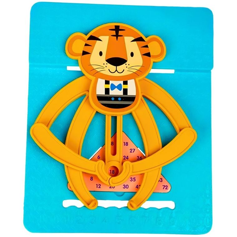 Maksik, mata edukacyjna do nauki matematyki, tygrys