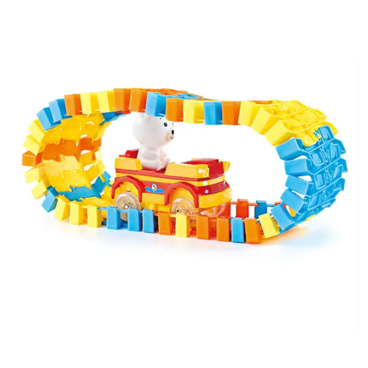 Maksik, misie, tor z figurkami, 180 elementów