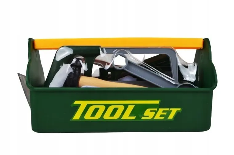 Maksik, narzędzia budowlane w skrzynce