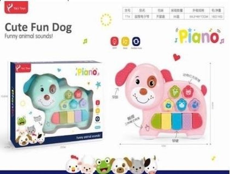 Maksik, pianino, piesek