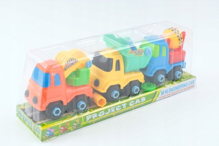 Maksik, pojazdy budowlane do skręcania